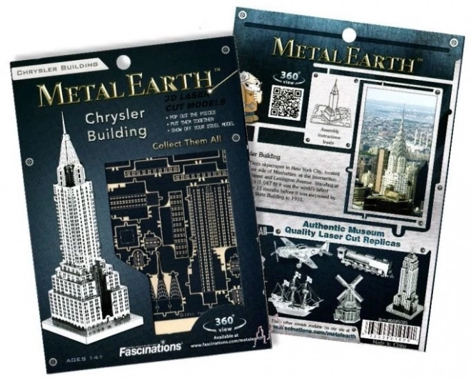 Metall Bausatz 3D Chrysler Building Modell