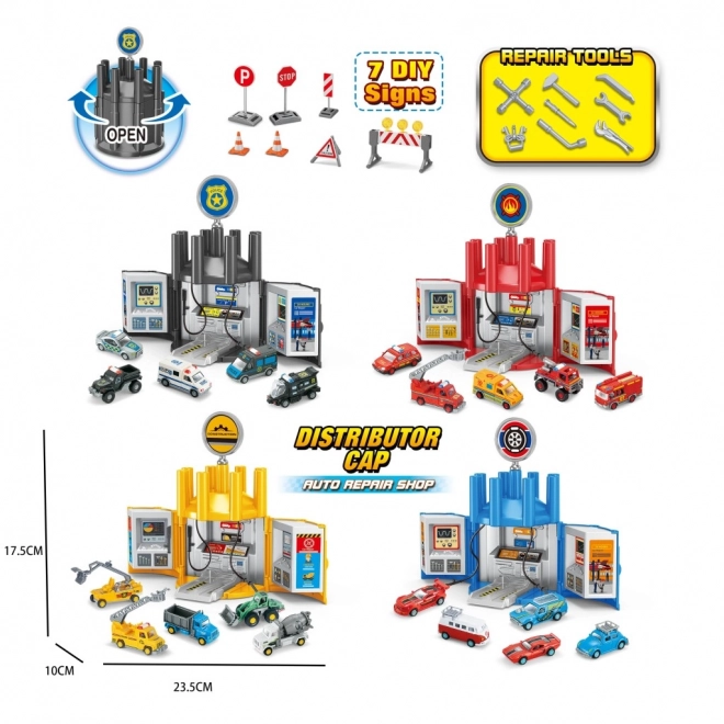 Auto-Werkstatt Spielset