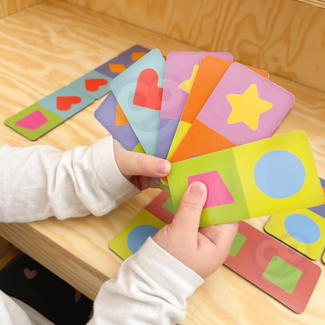 Woopie Lernspiel Tiertransport Puzzle Domino Montessori