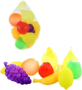 Plastikobst für die Kinderküche – 9 Stück im Netz