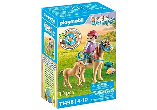Kind mit Pony und Fohlen Spielset