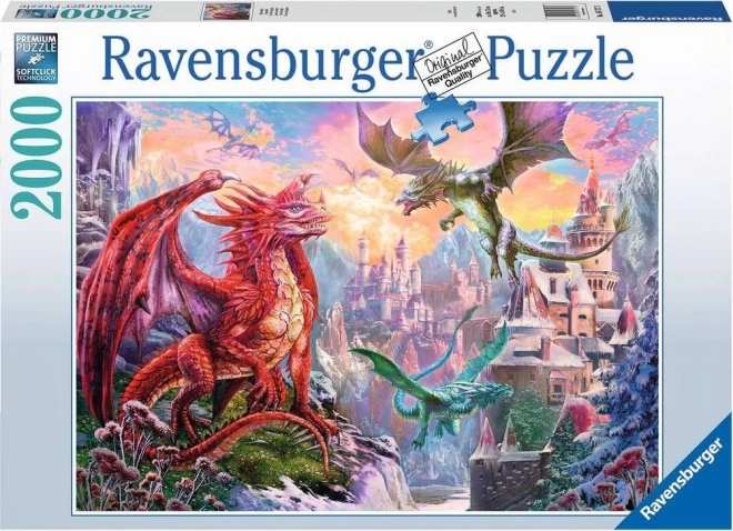Puzzle Ravensburger Drachenland 2000 Teile