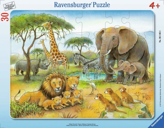 Ravensburger Puzzle Afrikanische Tiere 30 Teile