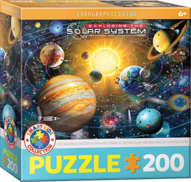 Puzzle Erkunde Das Sonnensystem 200 Teile