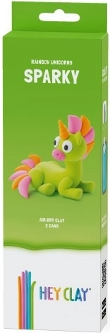Kreativ Set EINHORN SPARKY 3PAK Hey Clay