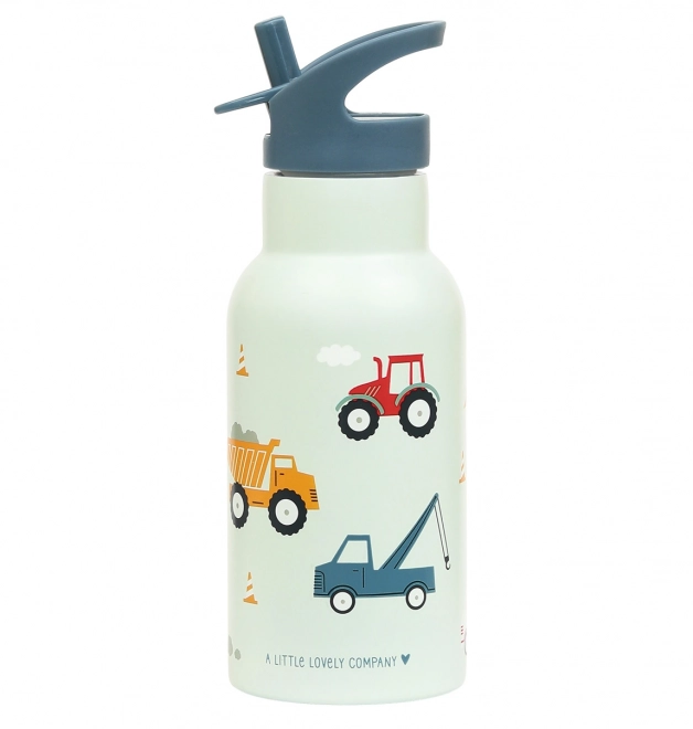 A Little Lovely Company Trinkflasche aus Edelstahl 500 ml – Fahrzeuge