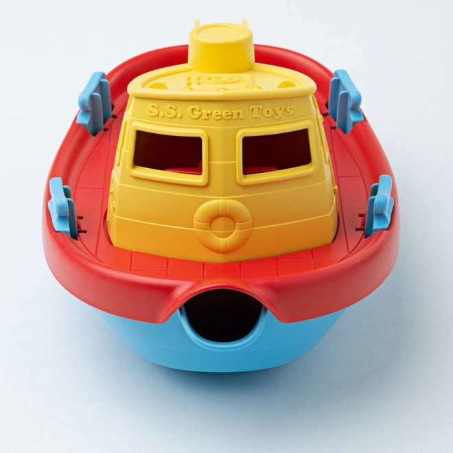 Grüne Toys Boot Gelb