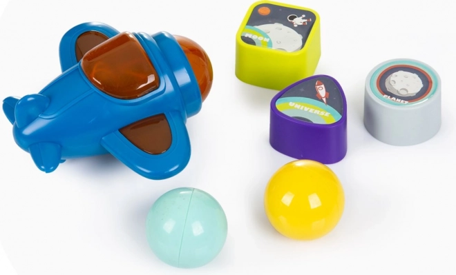Interaktives Lauflernspielzeug Plane Blau von Chipolino