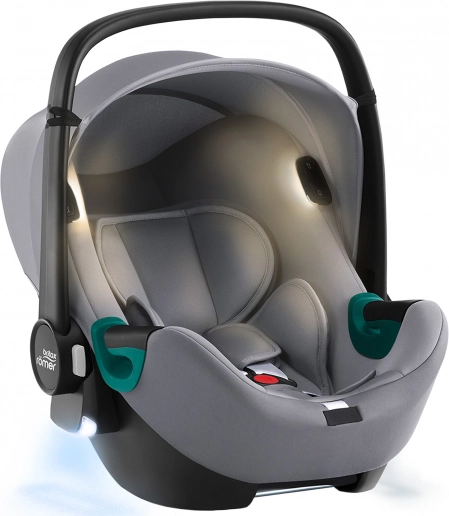 Kindersitz Britax Römer Baby-Safe iSense in der Farbe Frost Grey