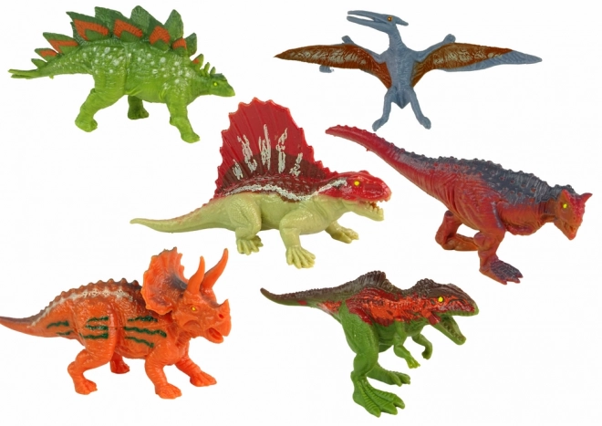 Bunte Dinosaurierfiguren Set