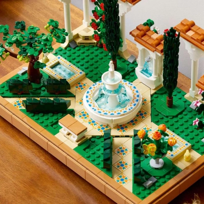 Gartenbrunnen LEGO Icons Bausatz