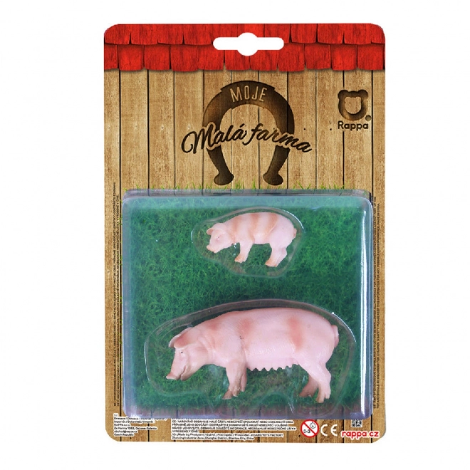 Farmtiere 2 in 1 - Schweine