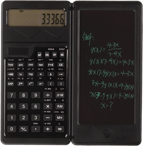 Wissenschaftlicher Taschenrechner mit Solarenergie und LCD-Block