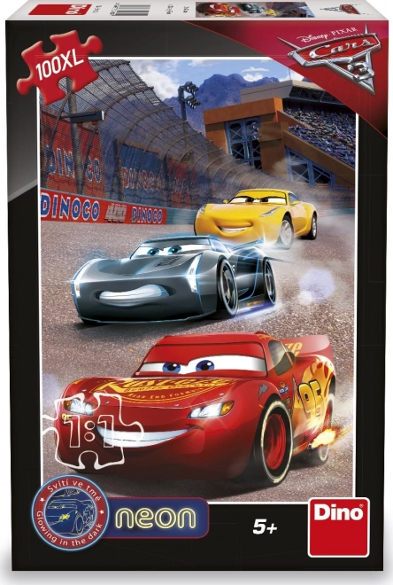 Leuchtendes Puzzle von DINO - CARS 3: Zielgerade XL 100 Teile