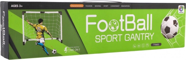 Fußballtor für Kinder mit Ball und Pumpe
