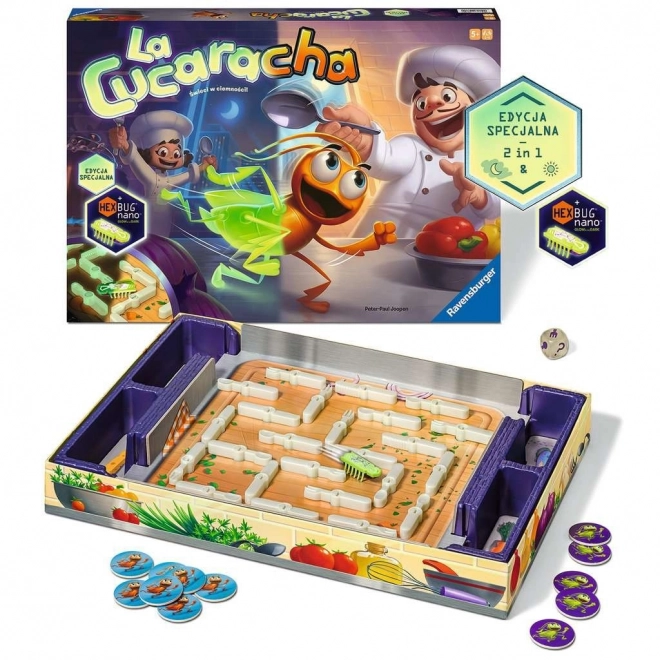 Ravensburger Spiel Nacht Kakerlakenjagd Edition 2v1