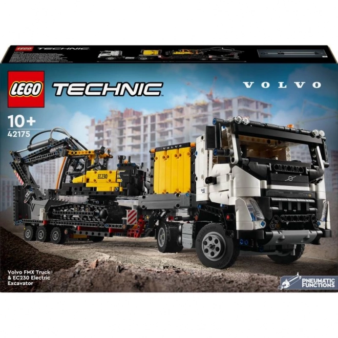 Volvo FMX und Elektrobagger Volvo EC230 LEGO Technic Set