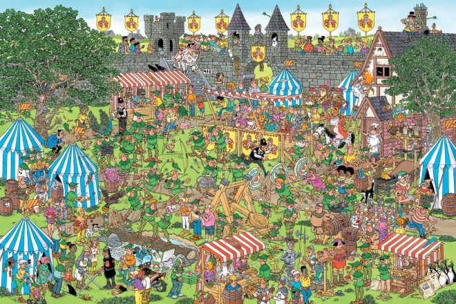 JUMBO Puzzle Festival Robin Hood 1500 Teile