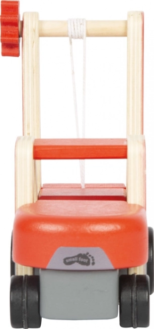 small foot Holz-Gabelstapler mit Palette