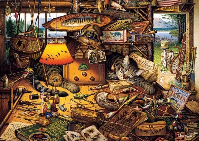 Puzzle Max in den Adirondack-Bergen 1000 Teile