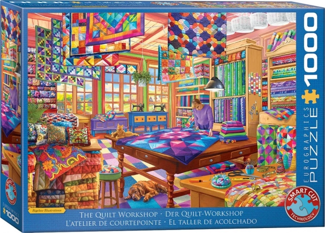Puzzle Näherin 1000 Teile Eurographics