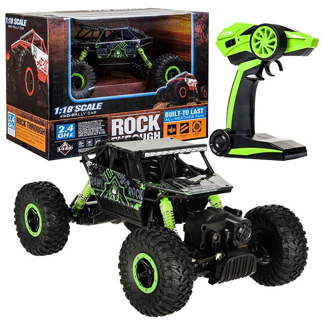 Fernsteuerwagen RC Rock Crawler – grün