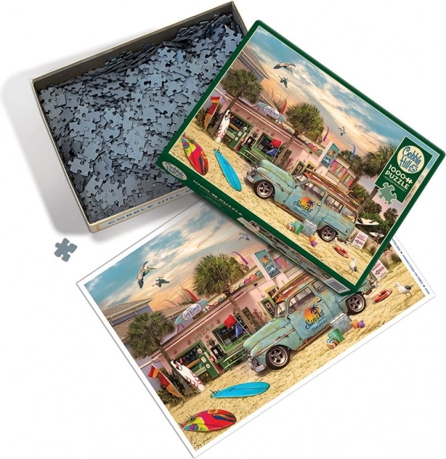 Puzzle Surferhütte 1000 Teile von Cobble Hill