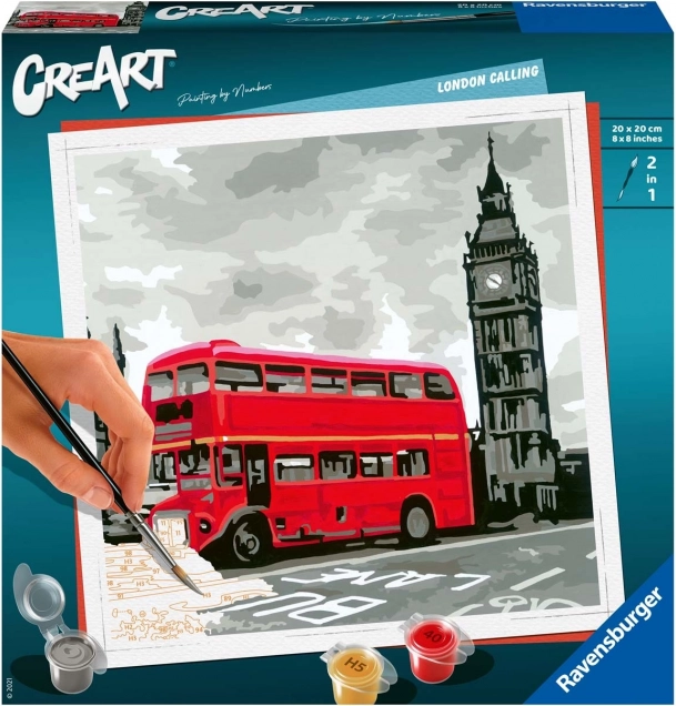 CreArt: London Mal-Set für Kinder 12+