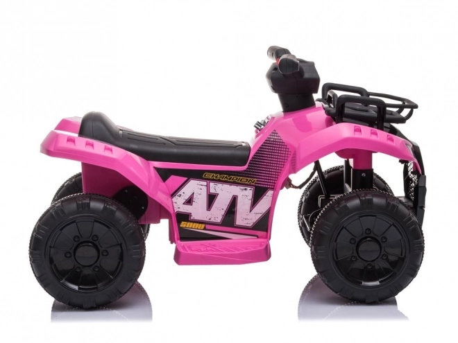 Rosa Elektrischer Quad für Kinder