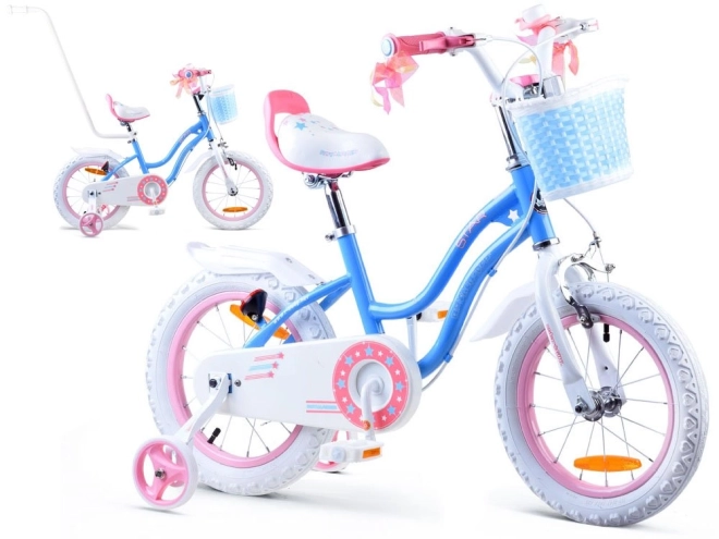 Royal Baby Kinderfahrrad Star Girl 14 Zoll – Blau