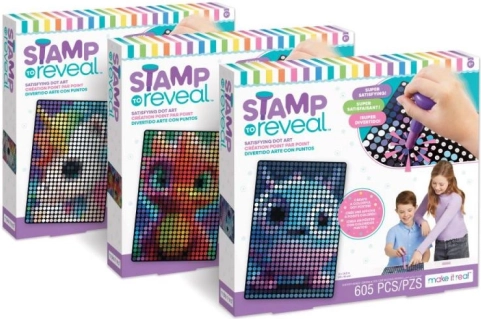 Stempel-Set Stamp to Reveal – beruhigende Punktkunst für Kinder