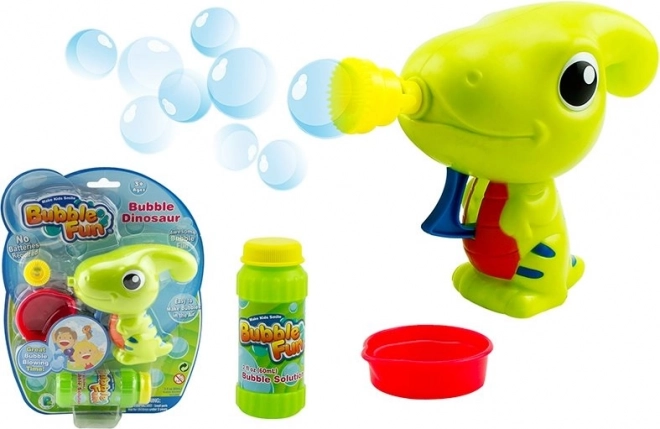 Dinosaurus Seifenblasenpistole Bubble Fun Grün