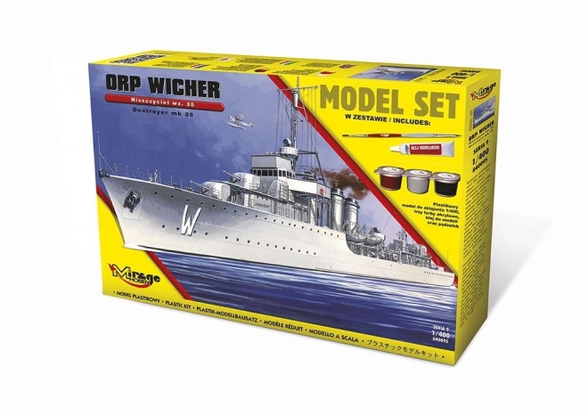 Polnischer Zerstörer ORP Wicher Modellbausatz