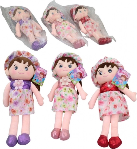 Stoffpuppe Blümchen