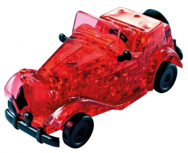 3D Kristallpuzzle Oldtimer Rot