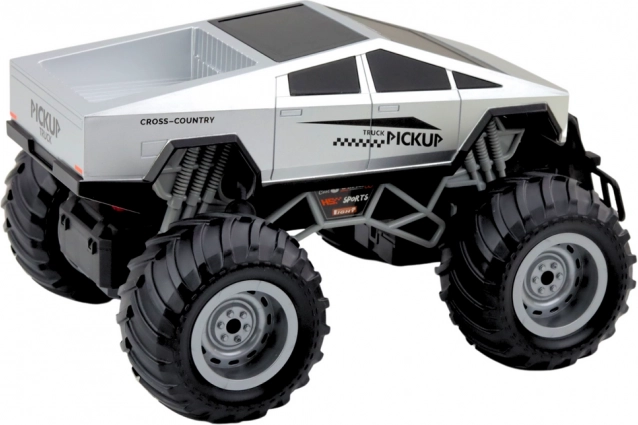 Ferngesteuertes Off-Road-Geländefahrzeug 1:16 silber