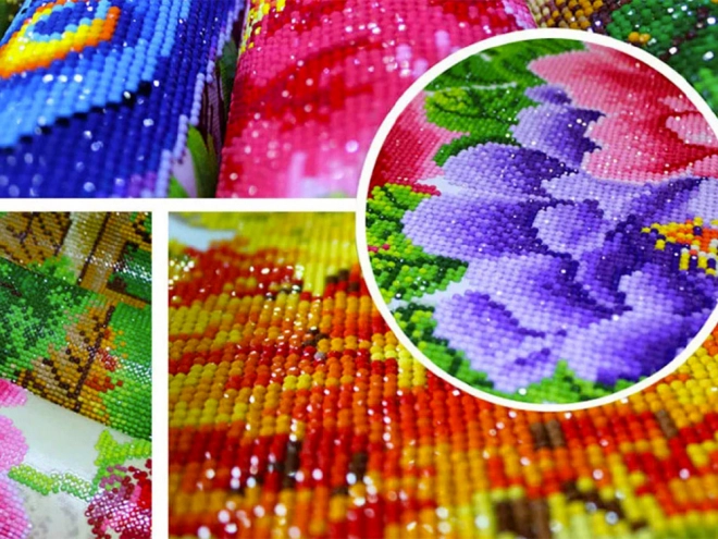 Leuchtende Farben und detailreiche Mosaik
