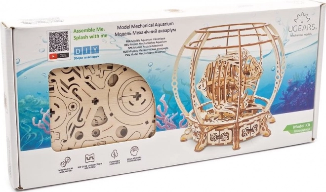 Ugears 3D Puzzle Aquarium