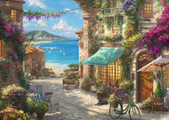 Schmidt Puzzle Italienisches Café 1000 Teile