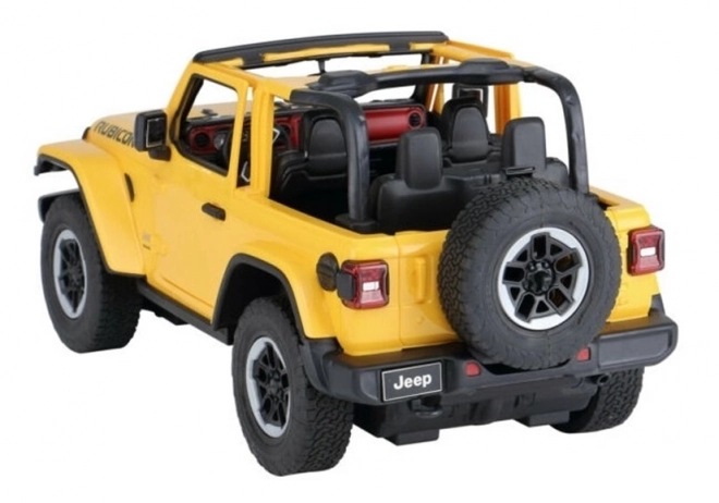 Auto R/C Jeep Wrangler Rubicon 1:14 Rastar – Gelb
