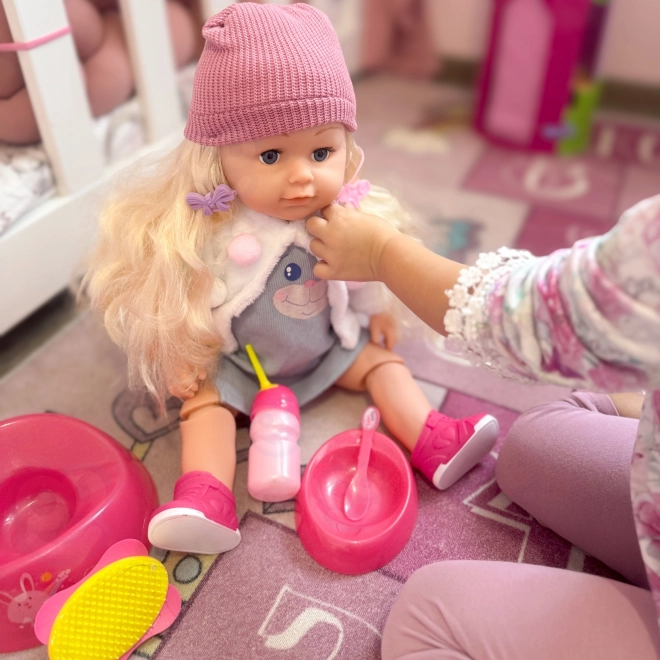 Interaktive Puppe Zosia mit Mütze 43 cm von WOOPIE ROYAL