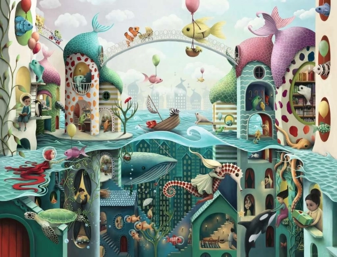 Ravensburger Puzzle: Wenn Fische Reden Könnten 2000 Teile