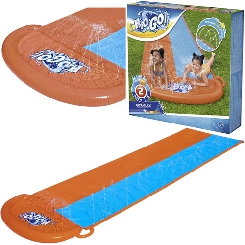 Doppelte Wasserrutsche H2O GO! Lama Rama – Orange-Blau