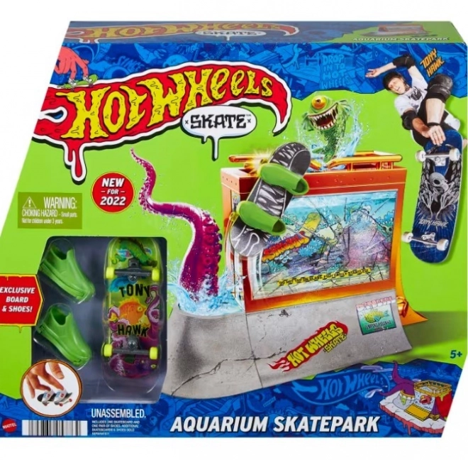 Spielset Hot Wheels Skatepark Aquarium