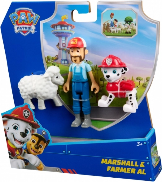 Figuren Set Marshall und Farmer Al - Paw Patrol