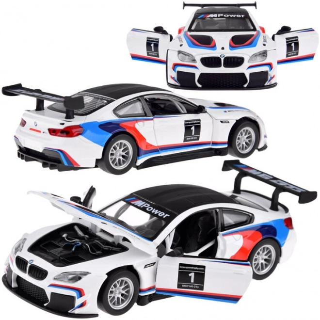 BMW M6 GT3 Modellauto 1:32 mit Licht und Sound