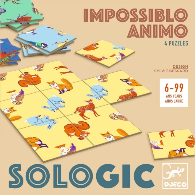 Logikspiel Sologic Impossiblo - Tiere