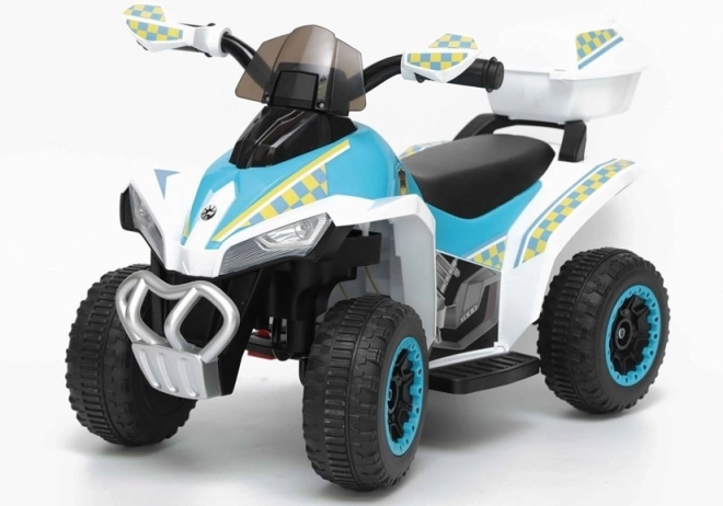 Aufladbares Quad GTS1188-A Polizei Weiß