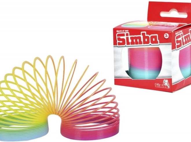 Magisches Spiralspielzeug Regenbogen 6 cm