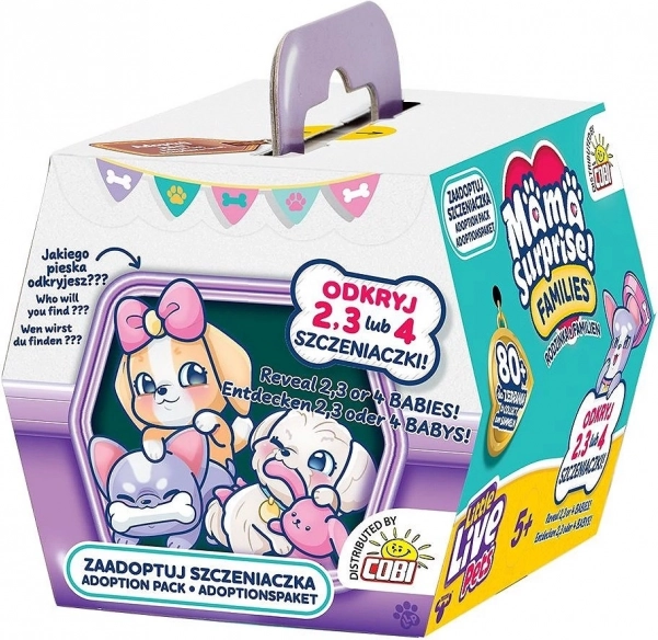 Tiere Little Live Pets - Überraschende Mütter! Familien! Adoptieren Sie ein Welpen!